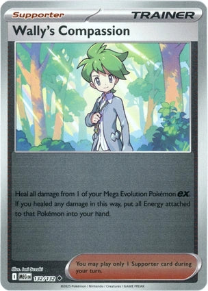 Wally's Compassion 132/132 (ME01: Mega Evolution)  - Reverse Holofoil | Good Games Morley