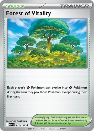 Forest of Vitality 117/132 (ME01: Mega Evolution)  | Good Games Morley