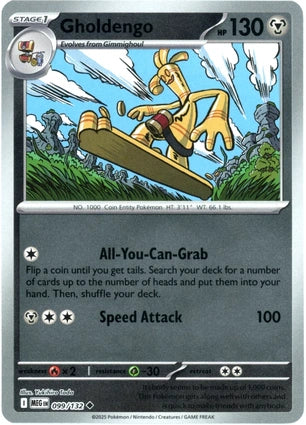 Gholdengo 099/132 (ME01: Mega Evolution)  - Reverse Holofoil | Good Games Morley