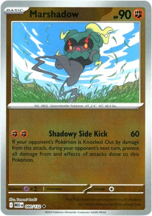 Marshadow 080/132 (ME01: Mega Evolution)  - Reverse Holofoil | Good Games Morley