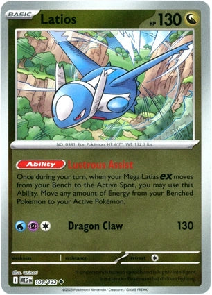 Latios 101/132 (ME01: Mega Evolution)  - Reverse Holofoil | Good Games Morley