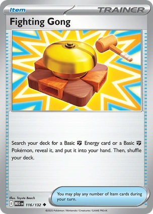 Fighting Gong 116/132 (ME01: Mega Evolution)  | Good Games Morley