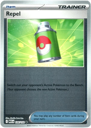 Repel 126/132 (ME01: Mega Evolution)  - Reverse Holofoil | Good Games Morley