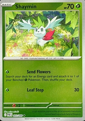 Shaymin 003/088 (ME03: Perfect Order)  - Reverse Holofoil | Good Games Morley