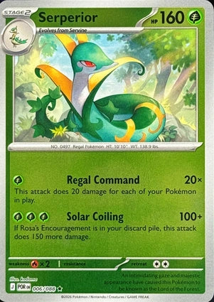 Serperior 006/088 (ME03: Perfect Order)  - Reverse Holofoil | Good Games Morley