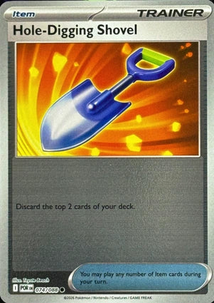 Hole Digging Shovel 074/088 (ME03: Perfect Order)  - Reverse Holofoil | Good Games Morley