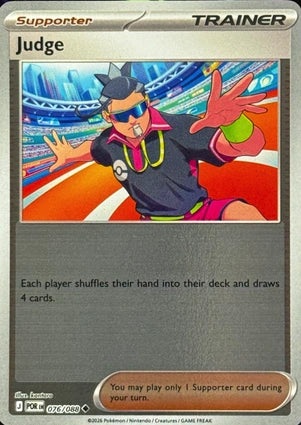 Judge 076/088 (ME03: Perfect Order)  - Reverse Holofoil | Good Games Morley