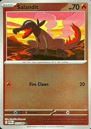 Salandit 015/088 (ME03: Perfect Order)  - Reverse Holofoil | Good Games Morley