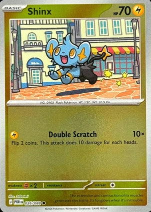 Shinx 026/088 (ME03: Perfect Order)  - Reverse Holofoil | Good Games Morley