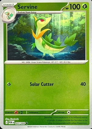 Servine 005/088 (ME03: Perfect Order)  - Reverse Holofoil | Good Games Morley