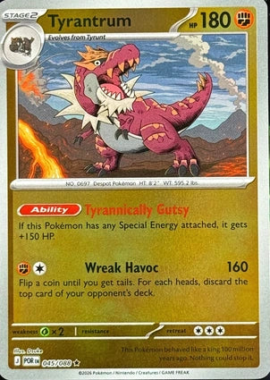 Tyrantrum 045/088 (ME03: Perfect Order)  - Reverse Holofoil | Good Games Morley