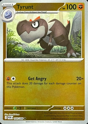 Tyrunt 044/088 (ME03: Perfect Order)  - Reverse Holofoil | Good Games Morley