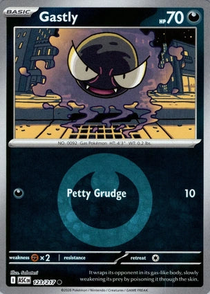Gastly 123/217 (ME: Ascended Heroes)  - Energy Holofoil | Good Games Morley
