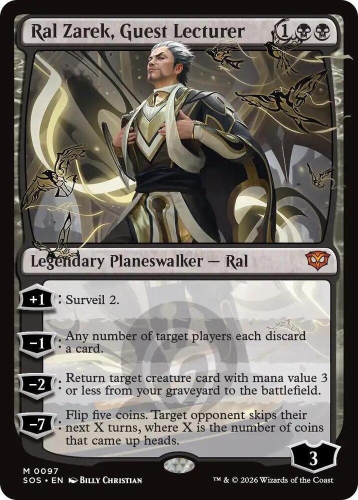 Ral Zarek, Guest Lecturer 97 (Secrets of Strixhaven)  | Good Games Morley