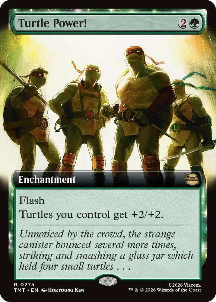 Turtle Power Extended Art (Dupe) 275 (Teenage Mutant Ninja Turtles)  | Good Games Morley