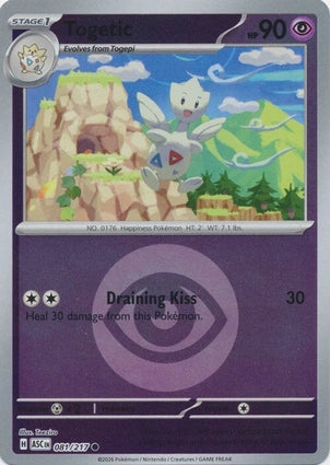 Togetic 081/217 (ME: Ascended Heroes)  - Energy Holofoil | Good Games Morley
