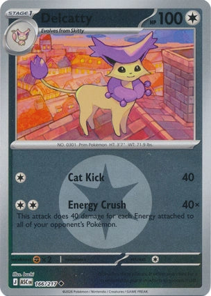 Delcatty 166/217 (ME: Ascended Heroes)  - Energy Holofoil | Good Games Morley