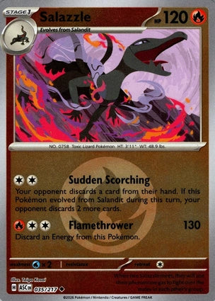 Salazzle 035 217 Energy Symbol Pattern 035/217 (ME: Ascended Heroes)  - Energy Holofoil | Good Games Morley