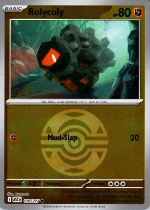 Rolycoly 118/217 (ME: Ascended Heroes)  - Dusk Ball Holofoil | Good Games Morley