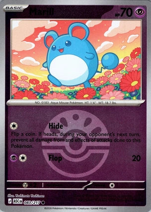 Marill 083/217 (ME: Ascended Heroes)  - Friend Ball Holofoil | Good Games Morley