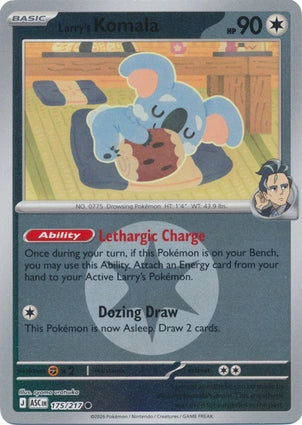 Larry's Komala 175/217 (ME: Ascended Heroes)  - Energy Holofoil | Good Games Morley