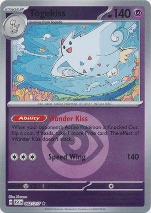 Togekiss 082/217 (ME: Ascended Heroes)  - Energy Holofoil | Good Games Morley
