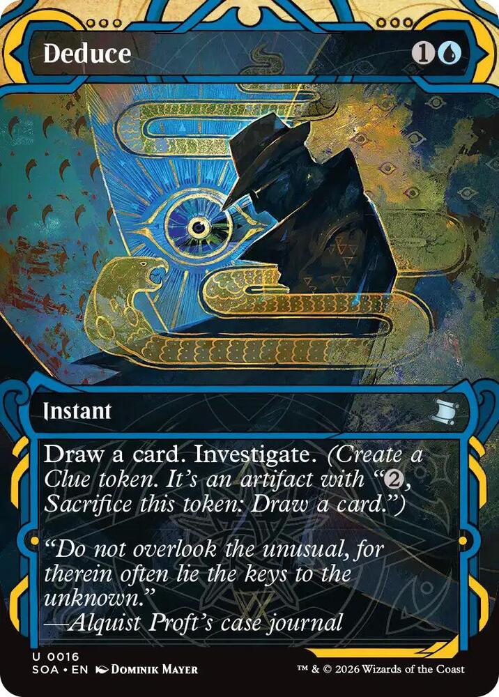 Deduce 16 (Secrets of Strixhaven: Mystical Archive)  - Foil | Good Games Morley