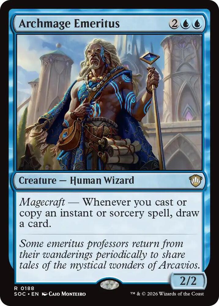 Archmage Emeritus 188 (Commander: Secrets of Strixhaven)  | Good Games Morley