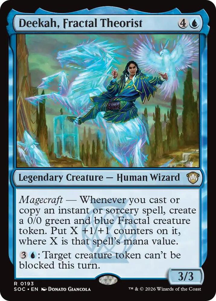 Deekah, Fractal Theorist 193 (Commander: Secrets of Strixhaven)  | Good Games Morley