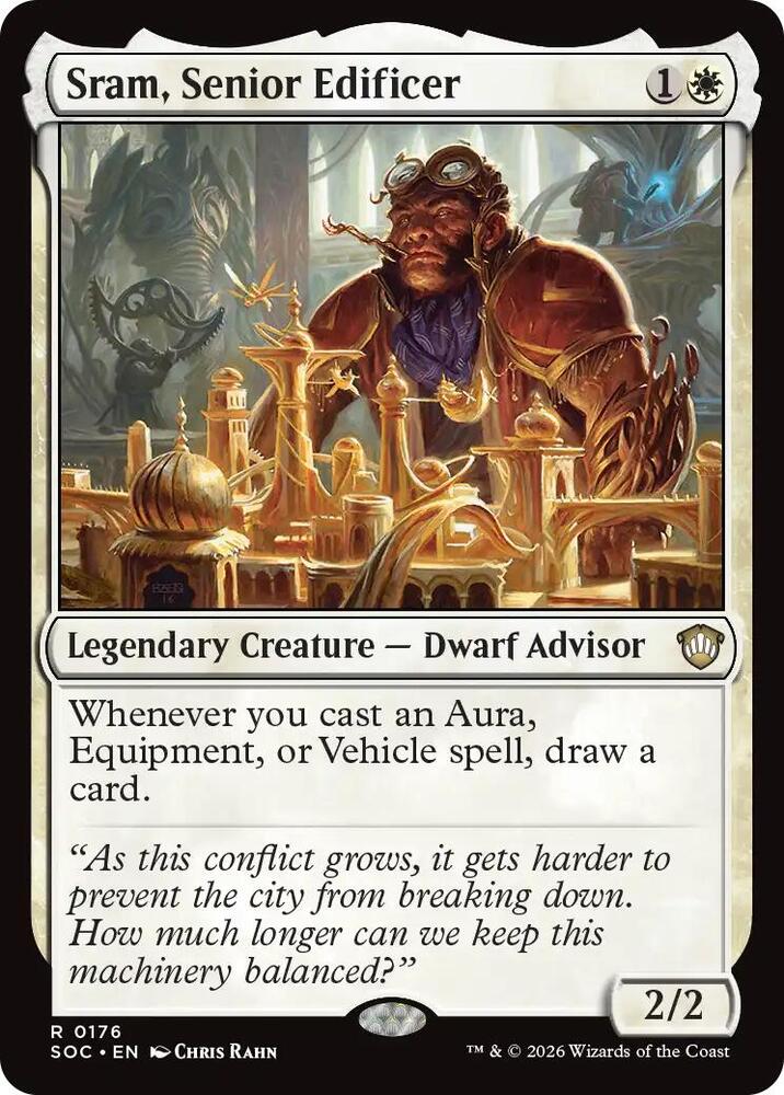 Sram, Senior Edificer 176 (Commander: Secrets of Strixhaven)  | Good Games Morley