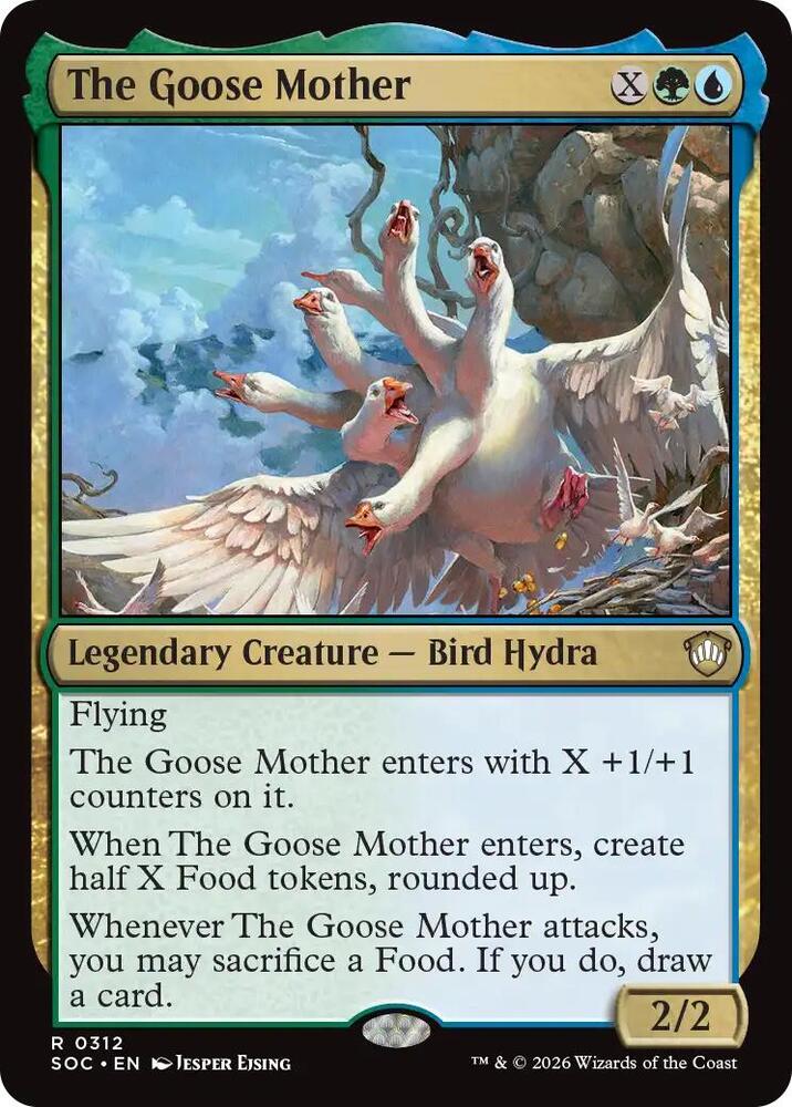 The Goose Mother 312 (Commander: Secrets of Strixhaven)  | Good Games Morley