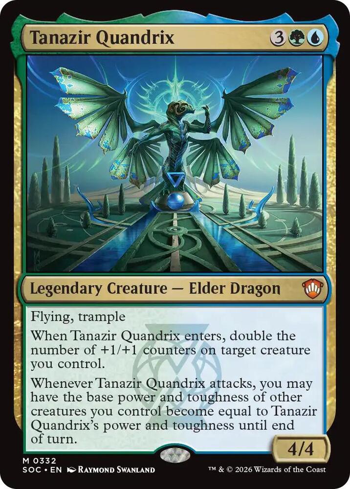 Tanazir Quandrix 332 (Commander: Secrets of Strixhaven)  | Good Games Morley