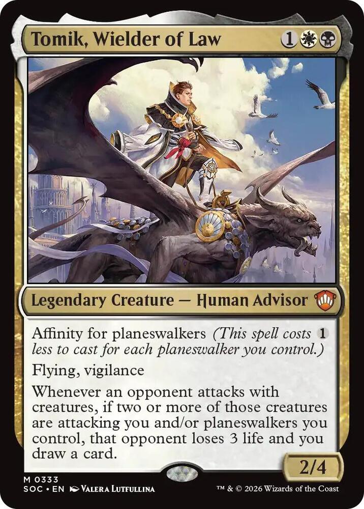 Tomik, Wielder of Law 333 (Commander: Secrets of Strixhaven)  | Good Games Morley