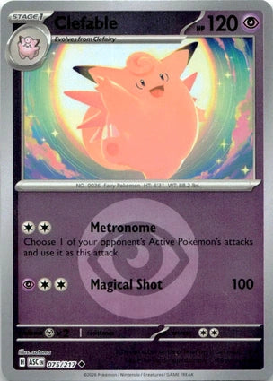 Clefable 075/217 (ME: Ascended Heroes)  - Energy Holofoil | Good Games Morley