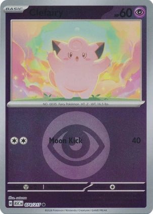 Clefairy Energy Symbol Pattern 074/217 (ME: Ascended Heroes)  - Energy Holofoil | Good Games Morley