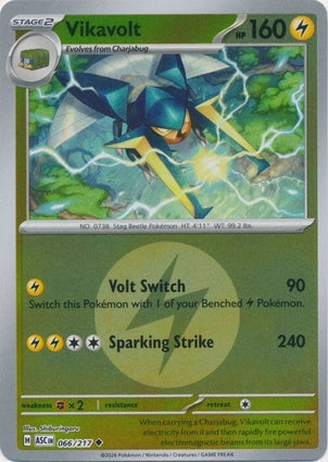 Vikavolt 066/217 (ME: Ascended Heroes)  - Energy Holofoil | Good Games Morley