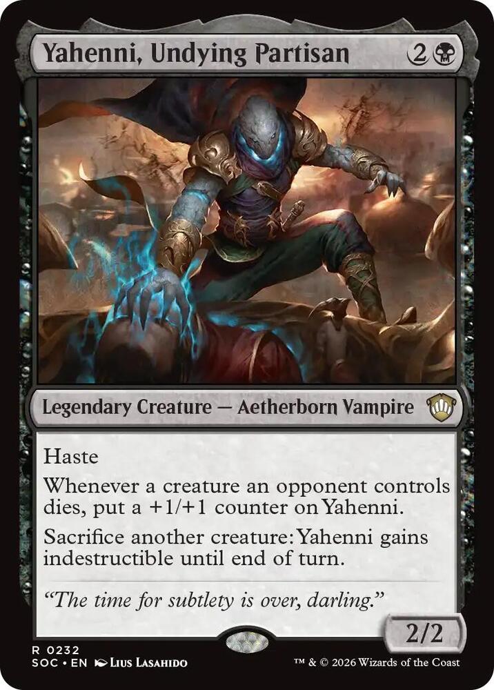 Yahenni, Undying Partisan 232 (Commander: Secrets of Strixhaven)  | Good Games Morley