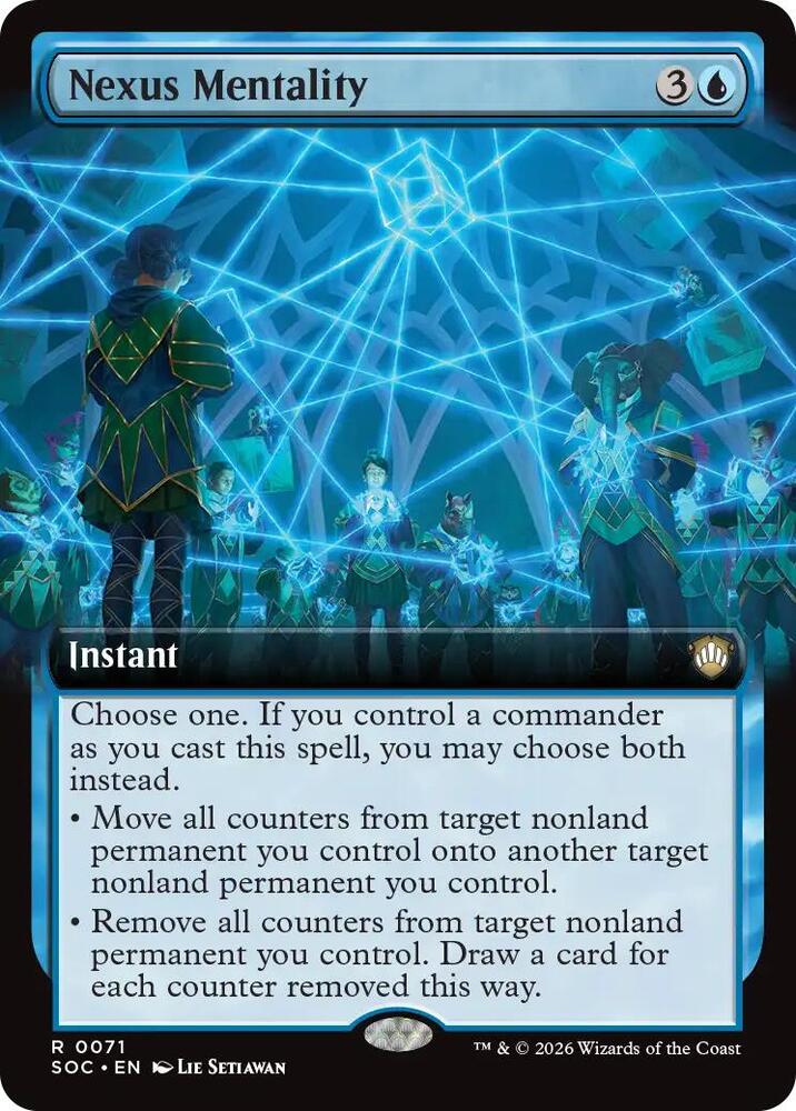 Nexus Mentality 71 (Commander: Secrets of Strixhaven)  - Extended Art | Good Games Morley