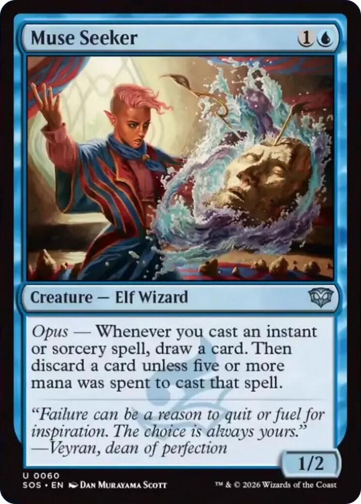 Muse Seeker 60 (Secrets of Strixhaven)  - Foil | Good Games Morley
