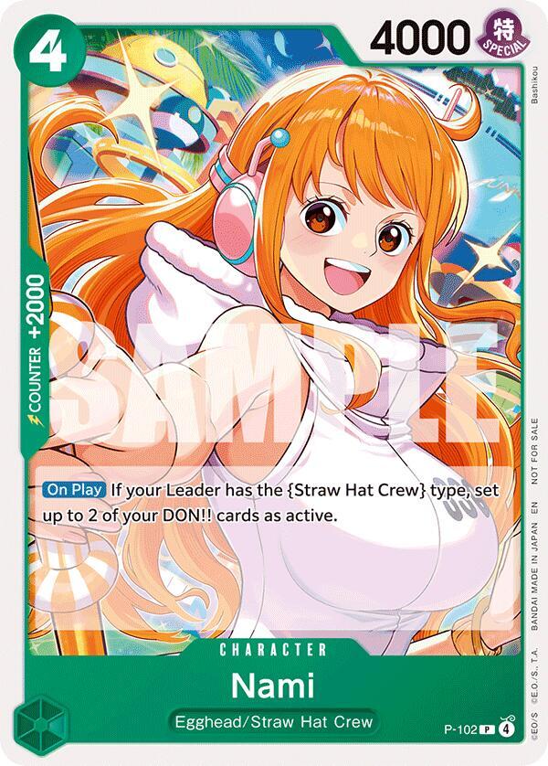 Nami (Tournament Pack 2026 Vol.2) P-102 (One Piece Promotion Cards)  | Good Games Morley