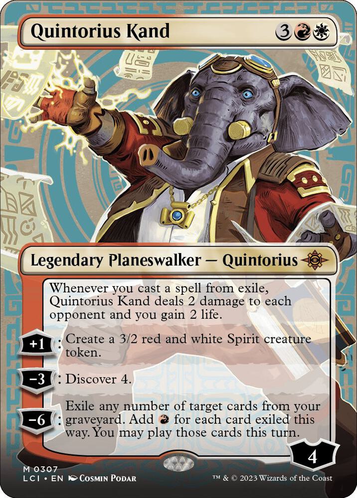 Quintorius Kand 307/291 (The Lost Caverns of Ixalan)  - Borderless | Good Games Morley