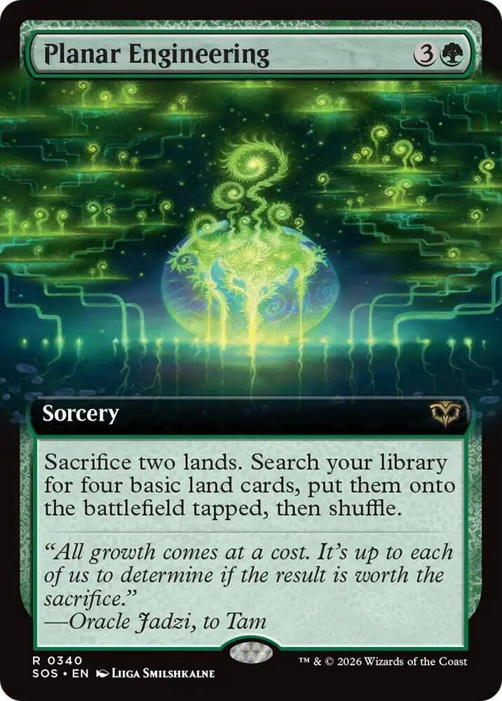 Planar Engineering 340 (Secrets of Strixhaven)  - Extended Art Foil | Good Games Morley