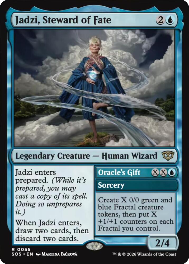 Jadzi, Steward of Fate // Oracle's Gift 55 (Secrets of Strixhaven)  | Good Games Morley