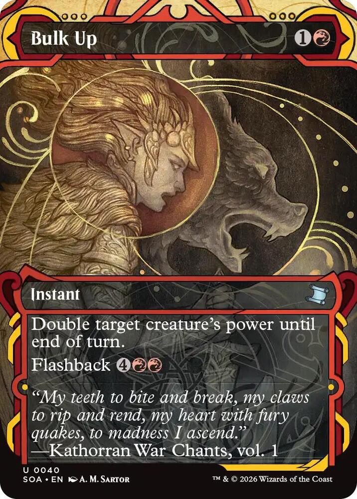 Bulk Up 40 (Secrets of Strixhaven: Mystical Archive)  - Foil | Good Games Morley