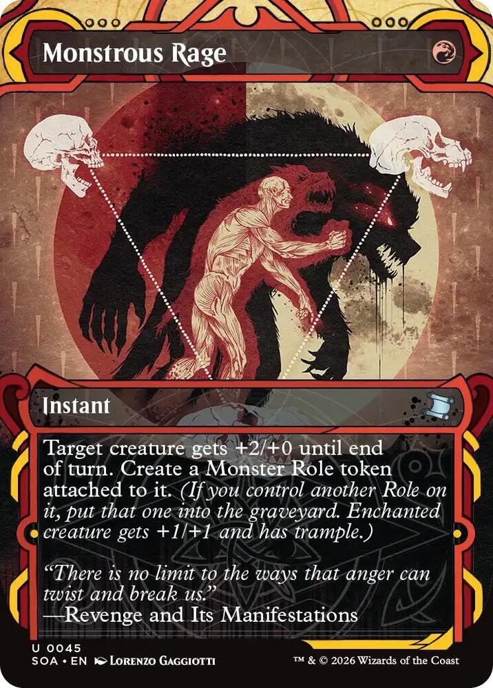 Monstrous Rage 45 (Secrets of Strixhaven: Mystical Archive)  | Good Games Morley
