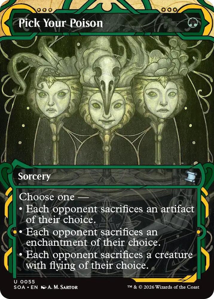 Pick Your Poison 55 (Secrets of Strixhaven: Mystical Archive)  - Foil | Good Games Morley
