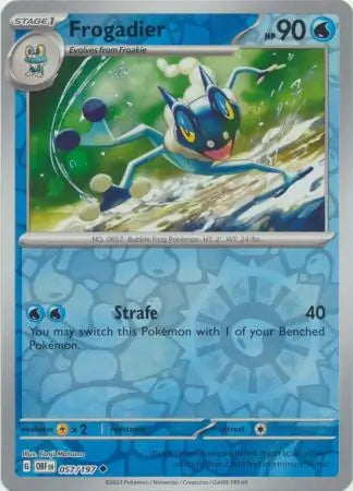 Frogadier 057/197 (SV03: Obsidian Flames)  - Reverse Holofoil | Good Games Morley