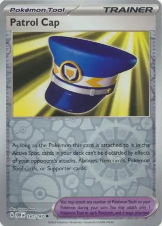 Patrol Cap 191/197 (SV03: Obsidian Flames)  - Reverse Holofoil | Good Games Morley