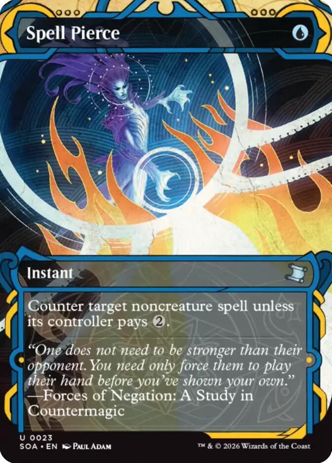 Spell Pierce 23 (Secrets of Strixhaven: Mystical Archive)  - Foil | Good Games Morley