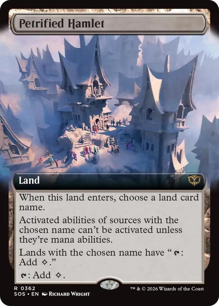 Petrified Hamlet 362 (Secrets of Strixhaven)  - Extended Art | Good Games Morley